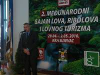 Rade Gromović direktor Zastava oružja na otvaranju sajma  » Click to zoom ->
